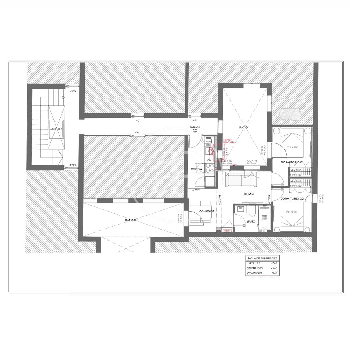 2 makuuhuone Huoneisto myytävänä paikassa Madrid kaupunki - 649 000 € (Ref: 9291576)