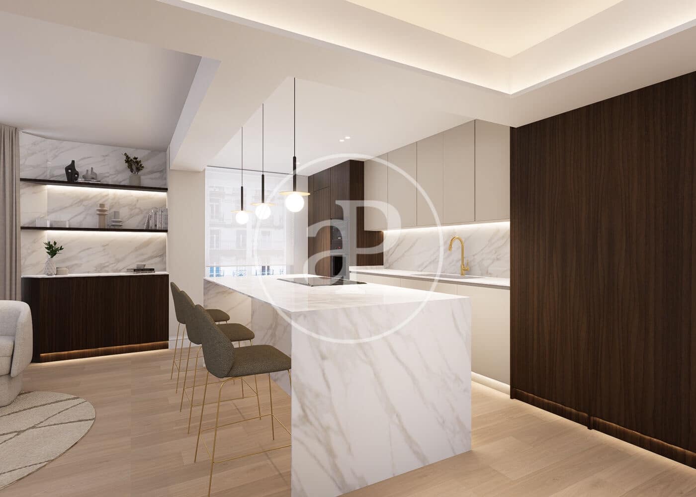 3 soveværelse Lejlighed til salg i Madrid by - € 3.059.000 (Ref: 9291577)