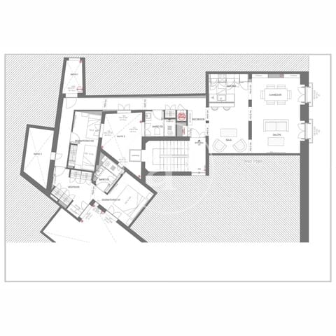 2 sovrum Lägenhet till salu i Palacio, Madrid stad - 1 139 000 € (Ref: 9291583)