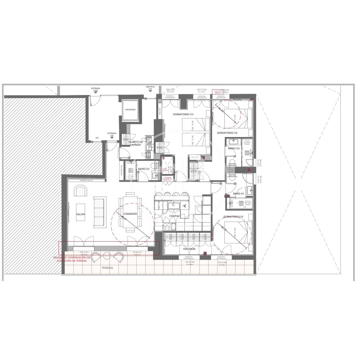 3 sypialnia Apartament na sprzedaż w Miasto Madryt - 2 149 000 € (Ref: 9291590)