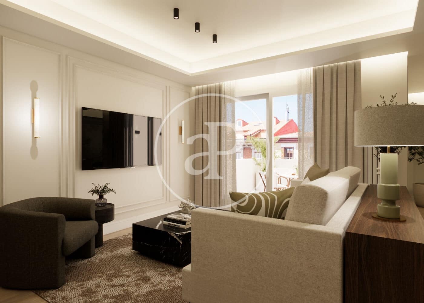 4 soveværelse Lejlighed til salg i Madrid by med swimmingpool - € 3.300.000 (Ref: 9291596)