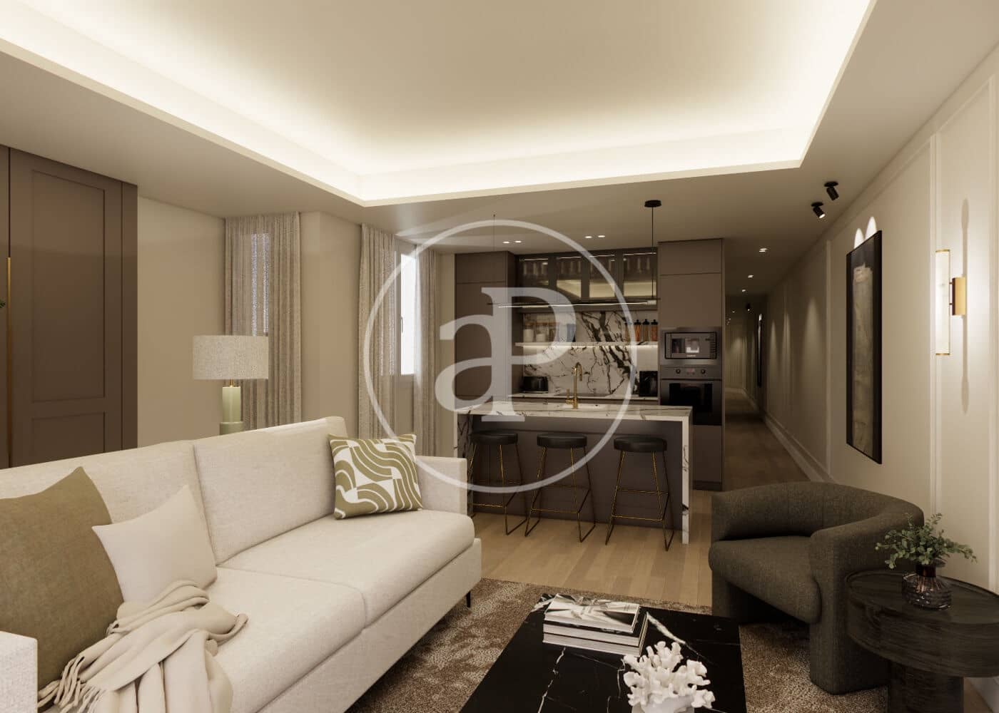 4 soveværelse Lejlighed til salg i Madrid by med swimmingpool - € 3.300.000 (Ref: 9291596)