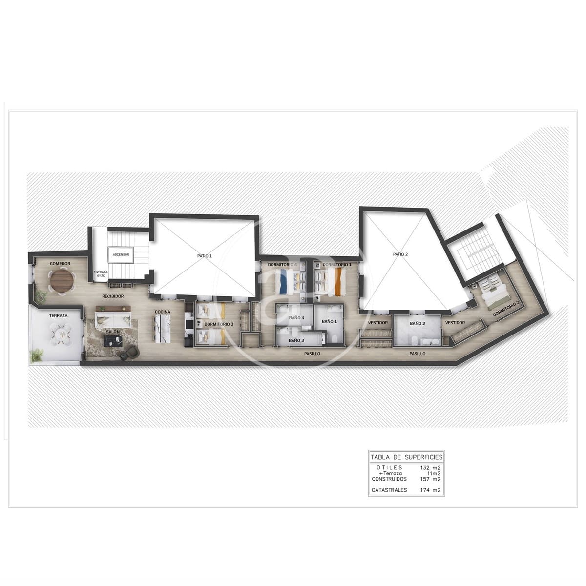 4 soveværelse Lejlighed til salg i Madrid by med swimmingpool - € 3.300.000 (Ref: 9291596)