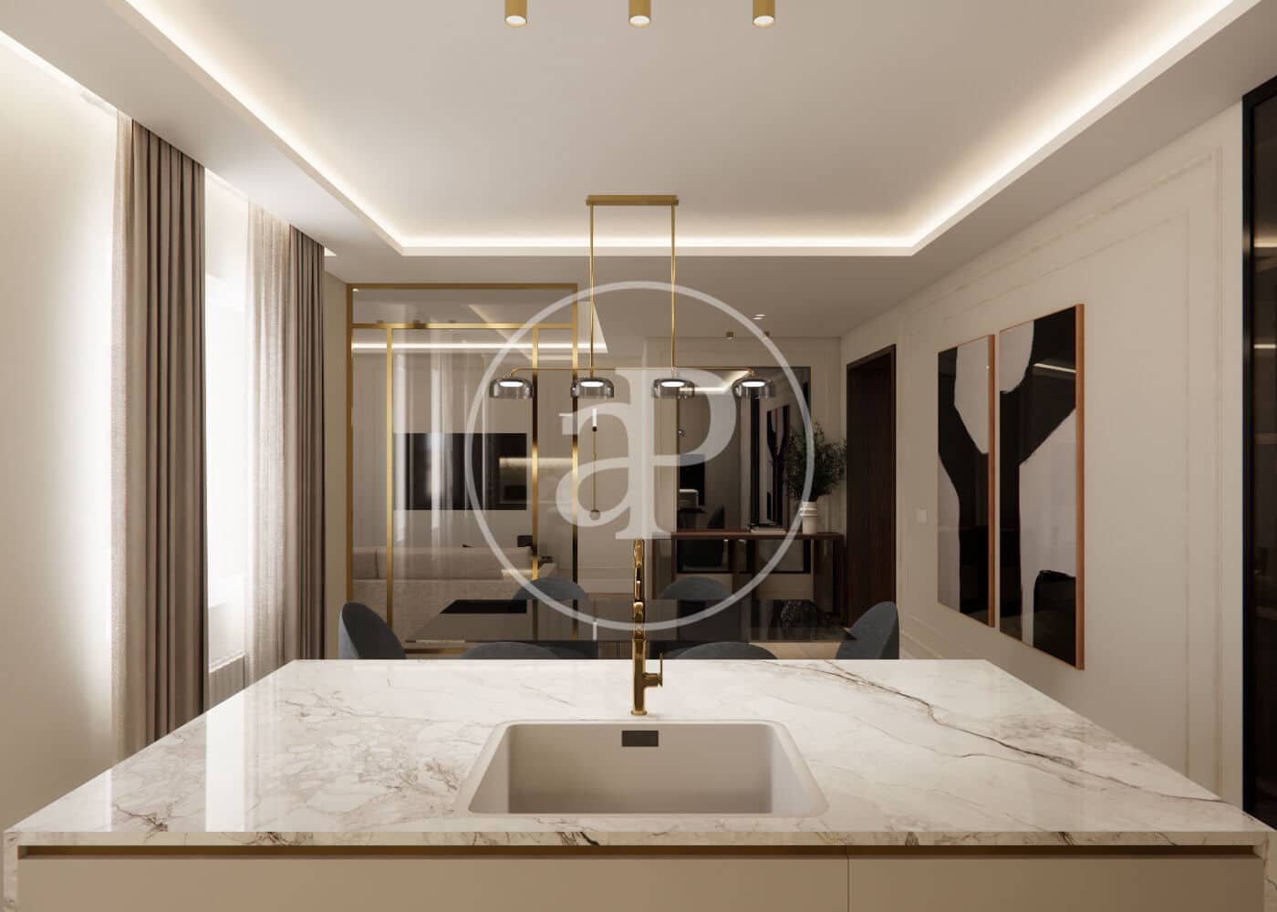 2 sypialnia Apartament na sprzedaż w Miasto Madryt - 1 279 000 € (Ref: 9291600)