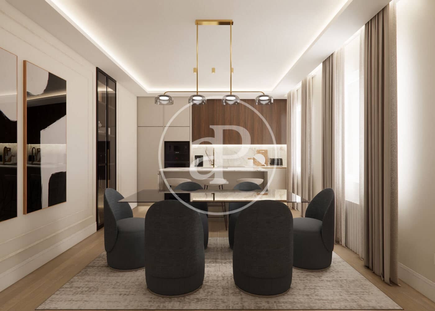 2 sypialnia Apartament na sprzedaż w Miasto Madryt - 1 279 000 € (Ref: 9291600)