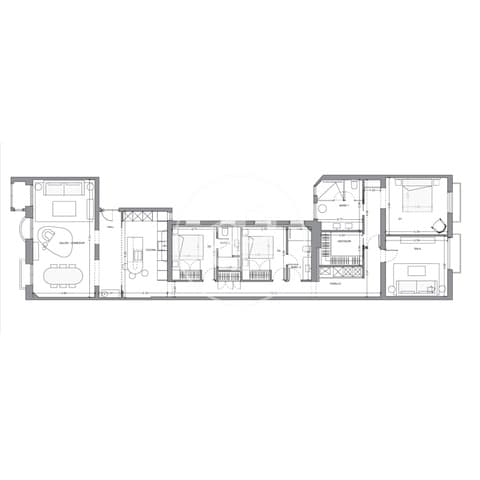 3 soveværelse Lejlighed til salg i Lista, Madrid by - € 2.700.000 (Ref: 9294565)