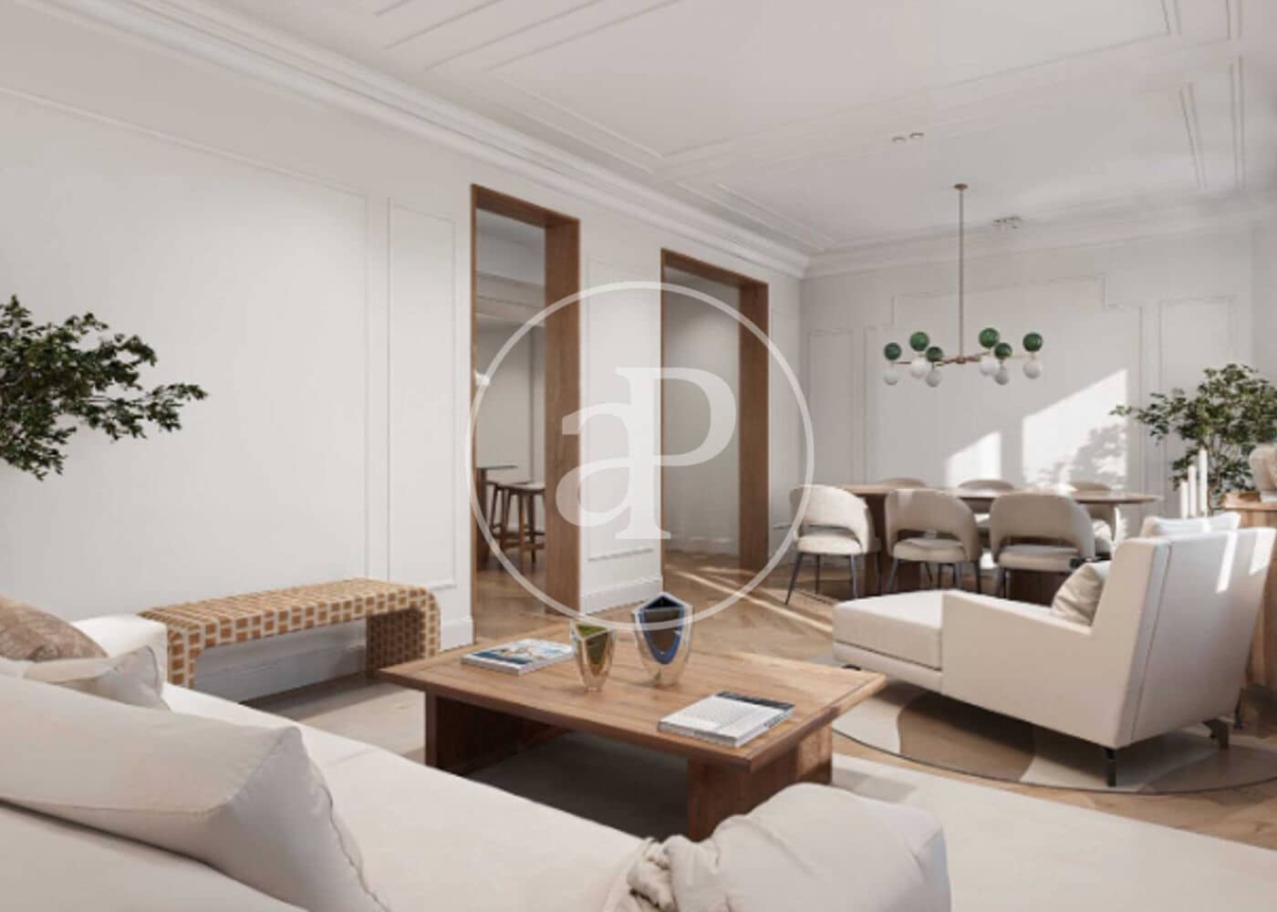 3 soveværelse Lejlighed til salg i Madrid by - € 2.700.000 (Ref: 9294565)