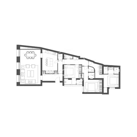 3 Zimmer Apartment zu verkaufen in Justicia, Madrid Stadt - 2.150.000 € (Ref: 9297202)