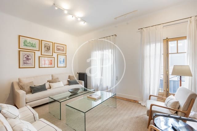 2 soveværelse Lejlighed til leje i Recoletos, Madrid by - € 3.800 (Ref: 9301053)