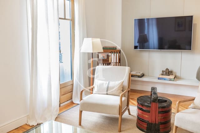 2 soveværelse Lejlighed til leje i Recoletos, Madrid by - € 3.800 (Ref: 9301053)