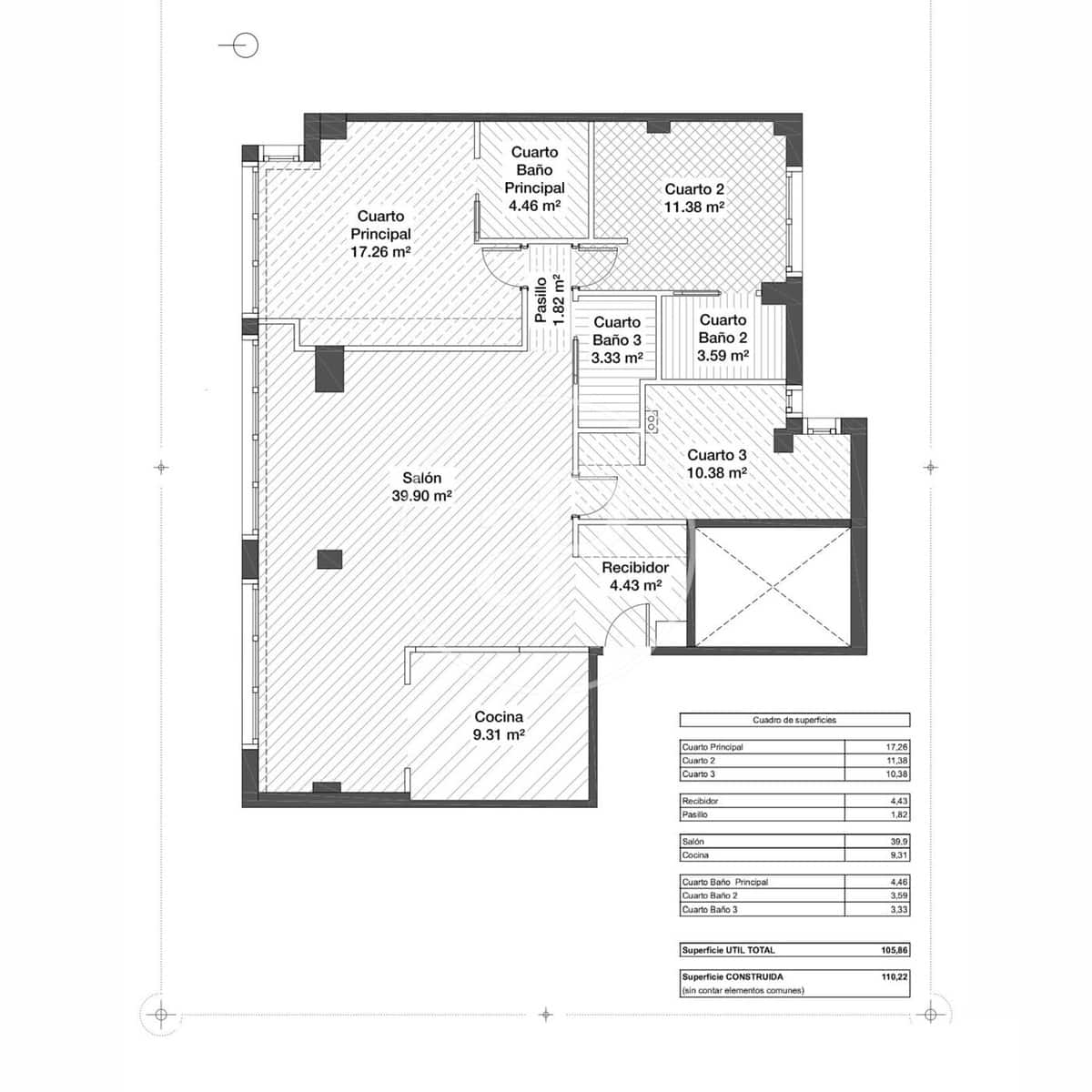 3 sovrum Lägenhet till salu i Madrid stad - 1 975 000 € (Ref: 9310900)