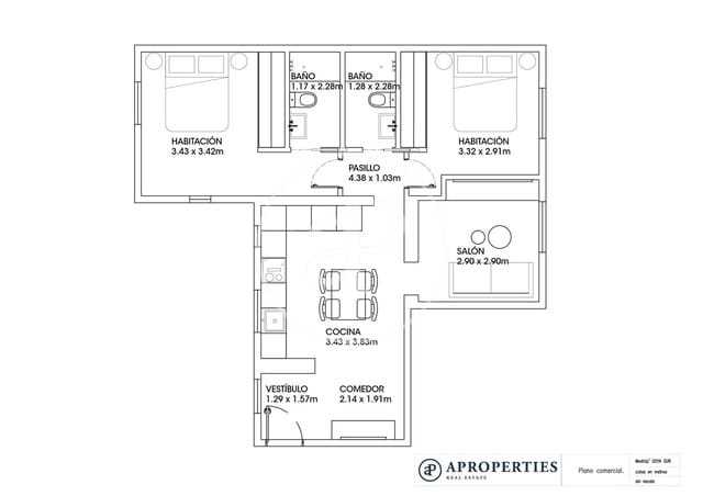 2 sovrum Lägenhet till salu i Lista, Madrid stad - 1 100 000 € (Ref: 9321915)