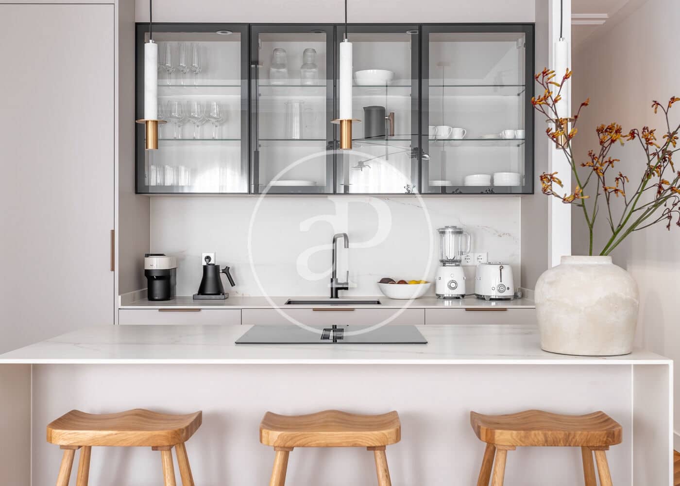 Appartement de 2 chambres à louer à Madrid ville - 4 500 € (Ref: 9321917)