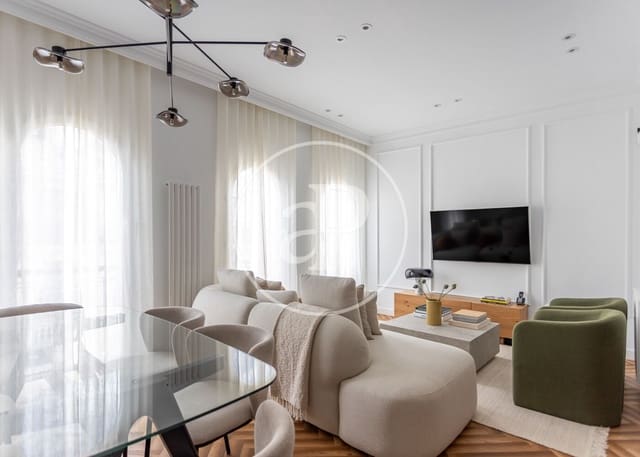 Appartement de 2 chambres à louer à Trafalgar, Madrid ville - 4 500 € (Ref: 9321917)