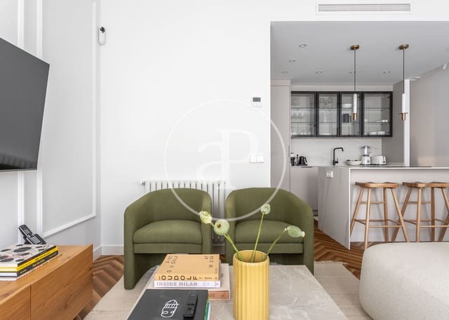 Appartement de 2 chambres à louer à Trafalgar, Madrid ville - 4 500 € (Ref: 9321917)