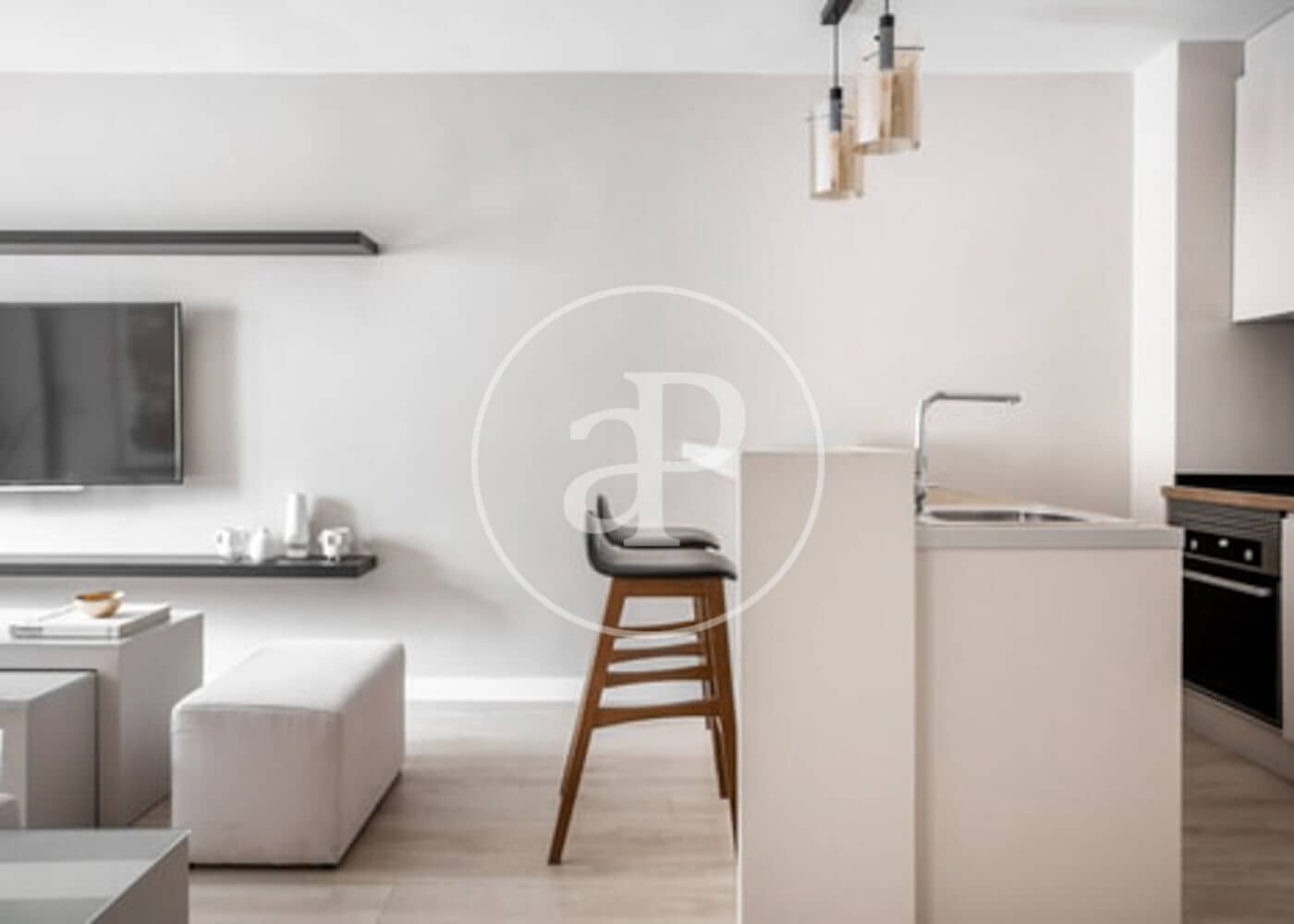 1 soveværelse Lejlighed til leje i Madrid by - € 2.600 (Ref: 9326469)