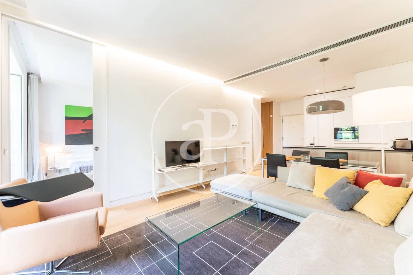 1 soveværelse Lejlighed til leje i Madrid by - € 3.200 (Ref: 9326473)