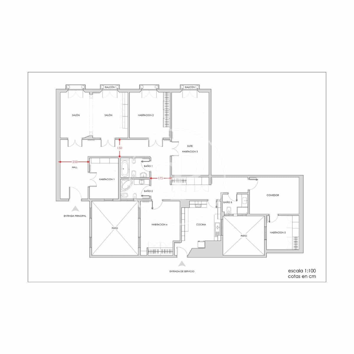 5 Zimmer Apartment zu verkaufen in Madrid Stadt - 1.500.000 € (Ref: 9330649)