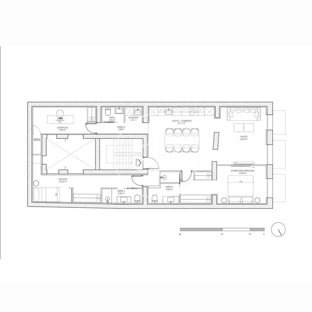 3 Zimmer Apartment zu verkaufen in Madrid Stadt - 1.150.000 € (Ref: 9338043)