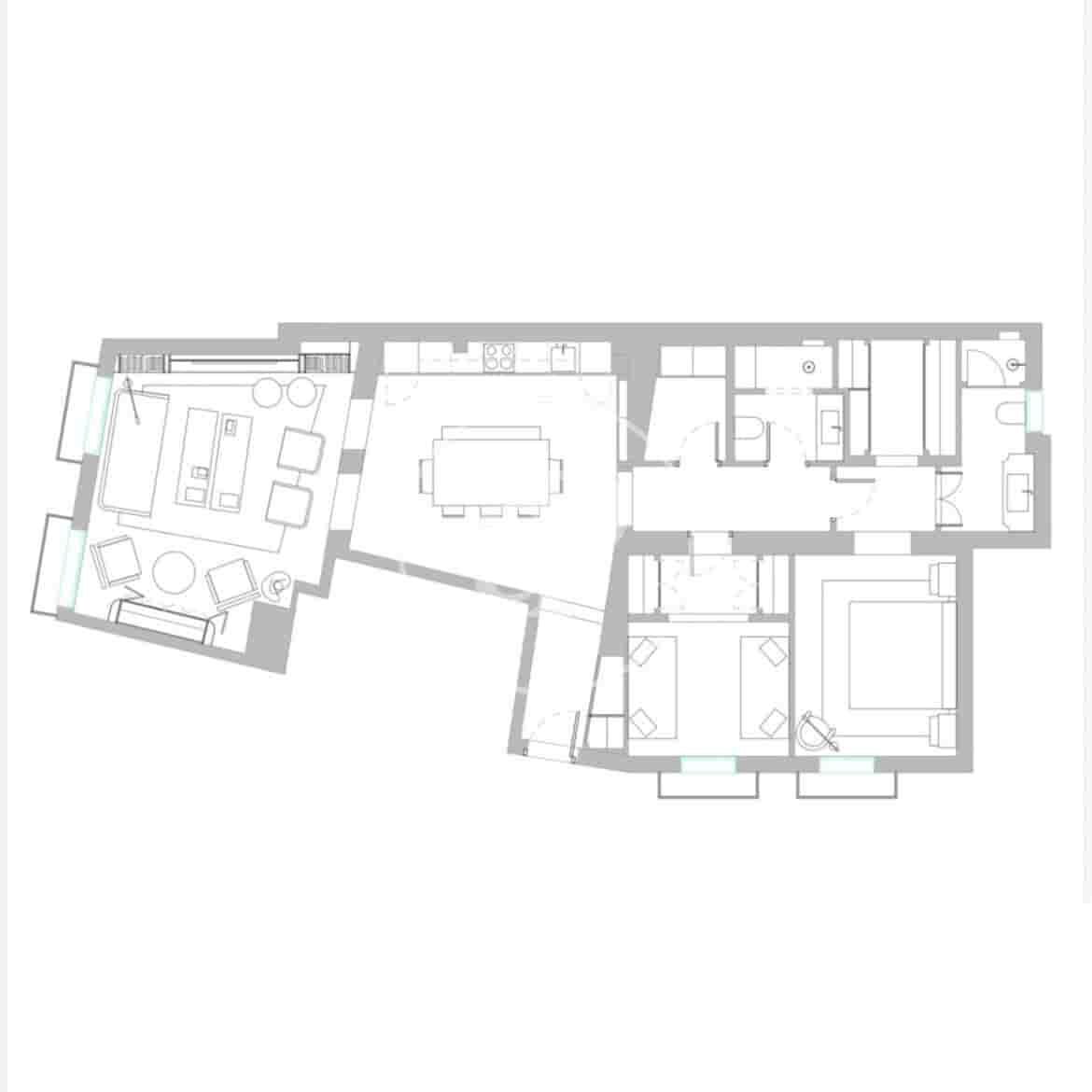 2 Zimmer Apartment zu verkaufen in Madrid Stadt - 1.650.000 € (Ref: 9344782)