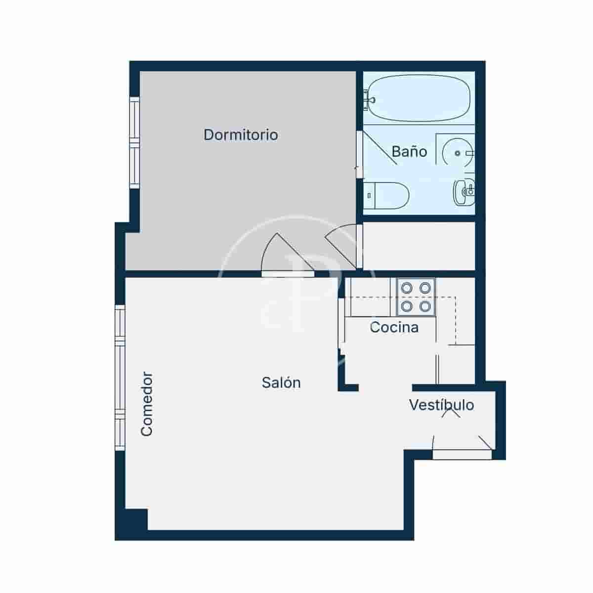 1 bedroom Apartment for sale in Madrid city - € 315,000 (Ref: 9344784)
