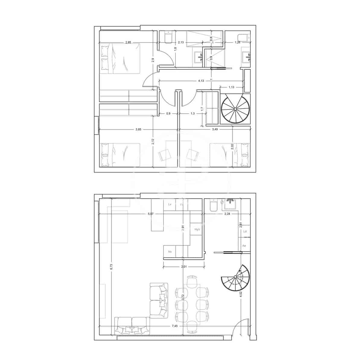 3 Zimmer Apartment zu verkaufen in Madrid Stadt - 450.000 € (Ref: 9344785)