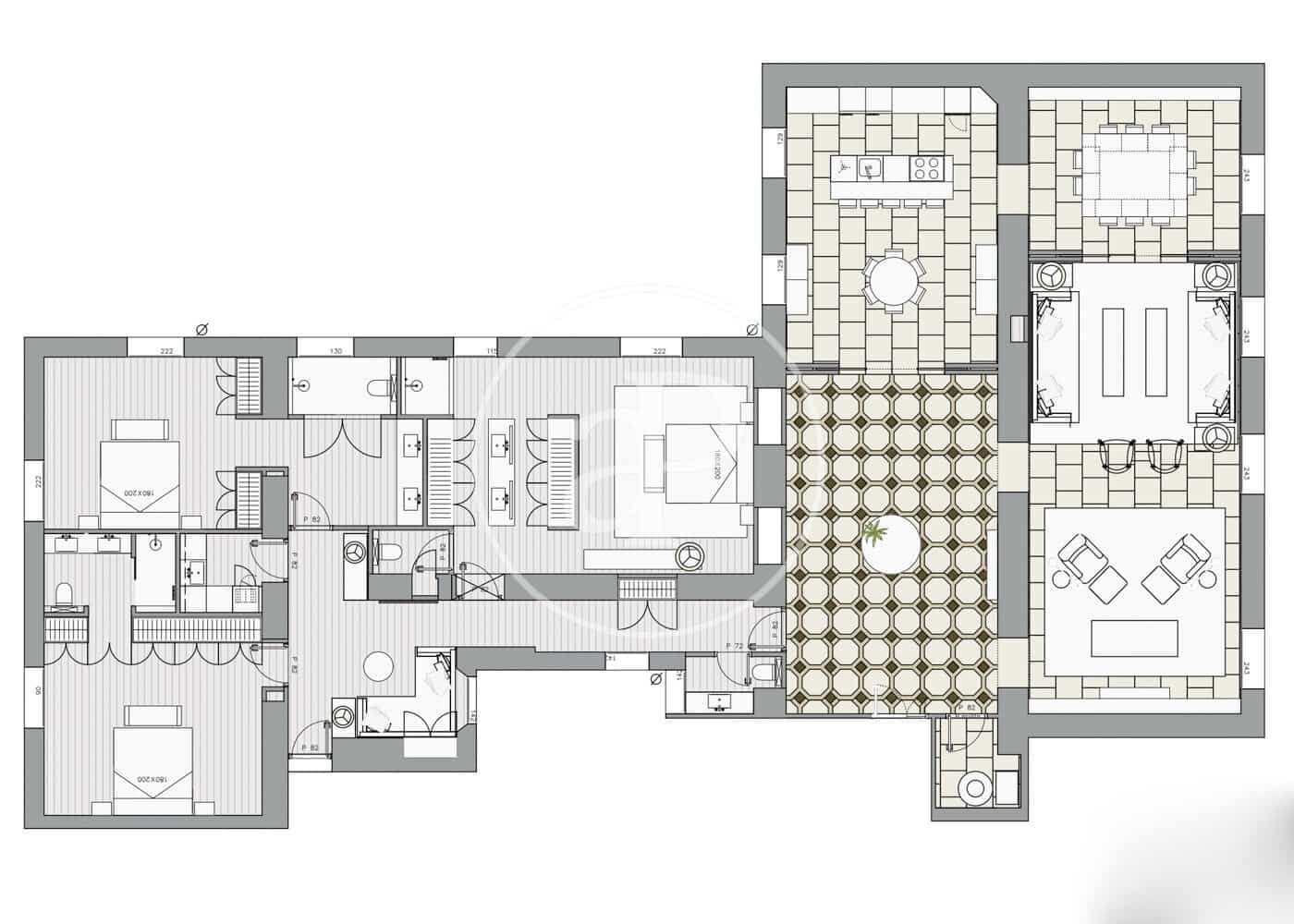3 soveværelse Lejlighed til salg i Madrid by - € 7.490.000 (Ref: 9349567)