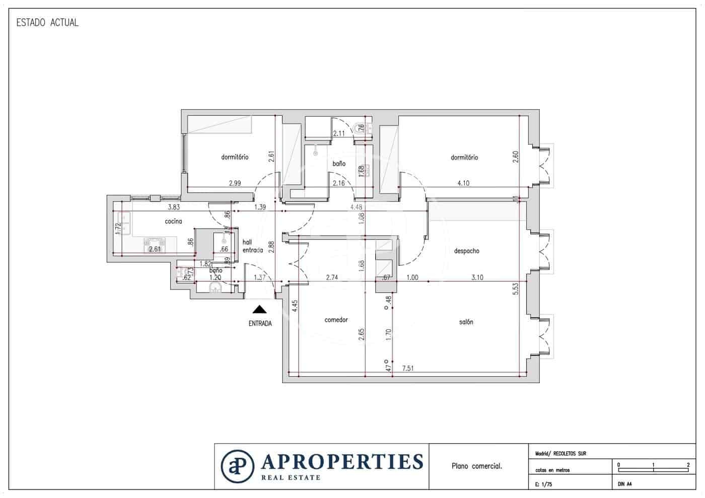 2 chambre Appartement à vendre à Madrid ville - 2 250 000 € (Ref: 9353626)