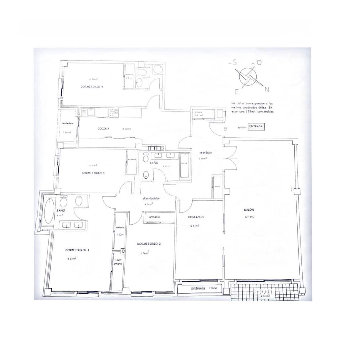 5 Zimmer Apartment zu verkaufen in Madrid Stadt mit Pool - 1.170.000 € (Ref: 9359599)