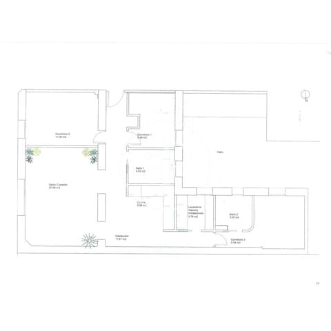 2 camera da letto Appartamento in vendita in Recoletos, Madrid città - 1.550.000 € (Rif: 9367517)