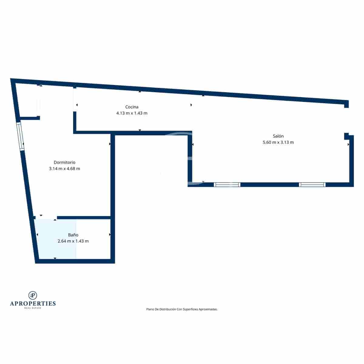 1 chambre Appartement à vendre à Madrid ville - 198 000 € (Ref: 9375346)