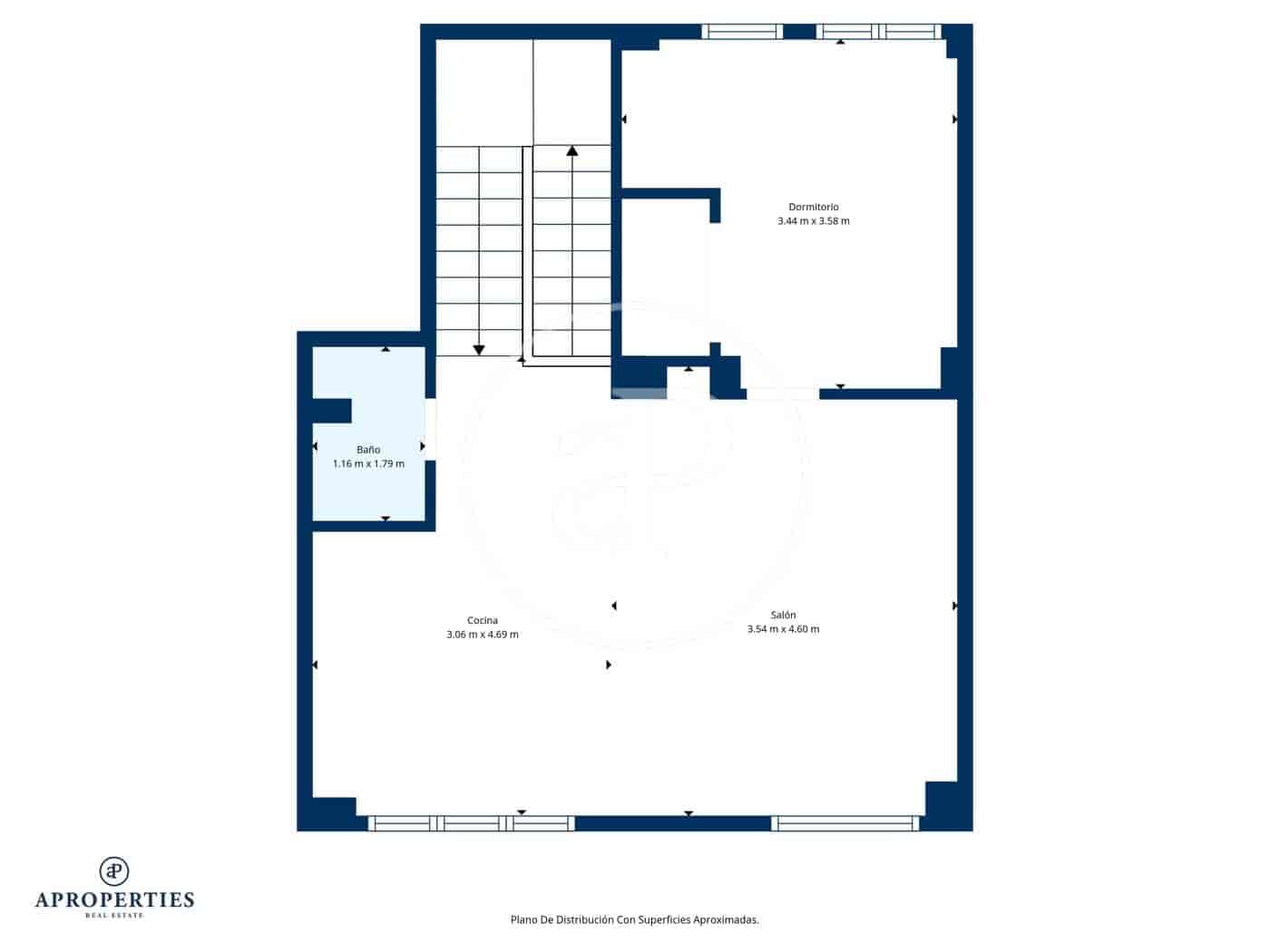 1 Zimmer Apartment zu verkaufen in Madrid Stadt - 598.000 € (Ref: 9387924)