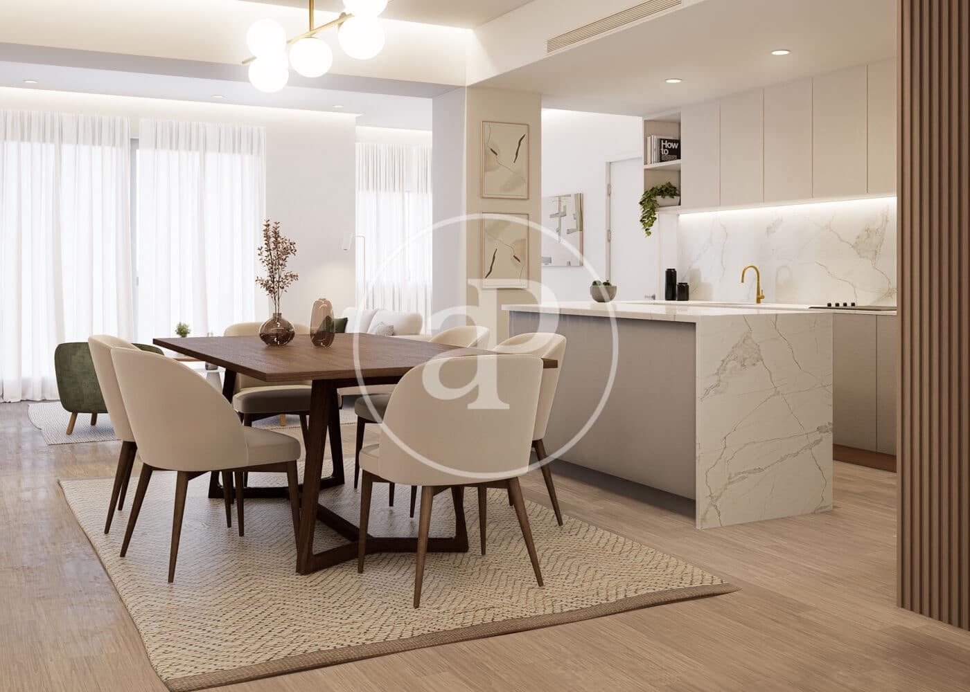 3 sypialnia Apartament na sprzedaż w Miasto Madryt - 1 590 000 € (Ref: 9390882)