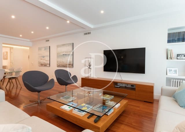 4 soveværelse Lejlighed til leje i Castillejos, Madrid by - € 4.800 (Ref: 9396000)