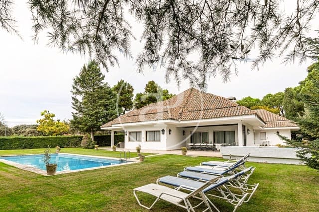 6 sypialnia Willa na sprzedaż w La Moraleja, Alcobendas z basenem - 5 200 000 € (Ref: 9396002)