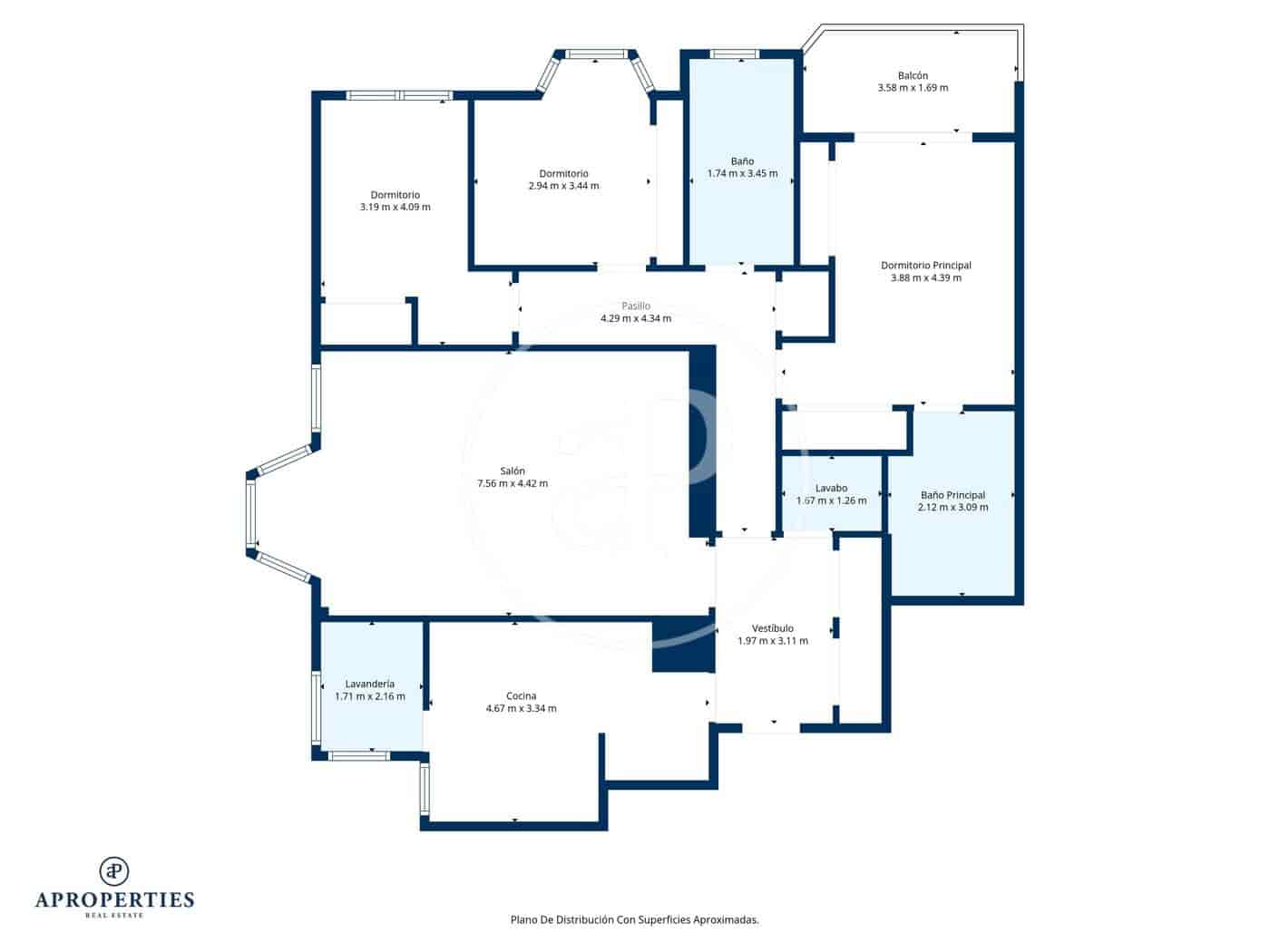 3 soverom Leilighet til leie i La Moraleja med svømmebasseng - € 2 800 (Ref: 9396005)