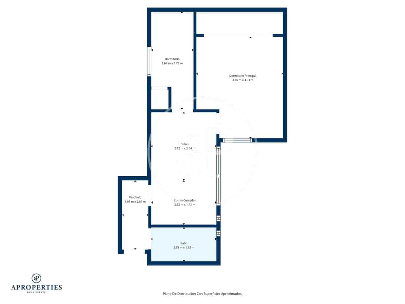 2 Zimmer Apartment zu verkaufen in Madrid Stadt - 770.000 € (Ref: 9396006)