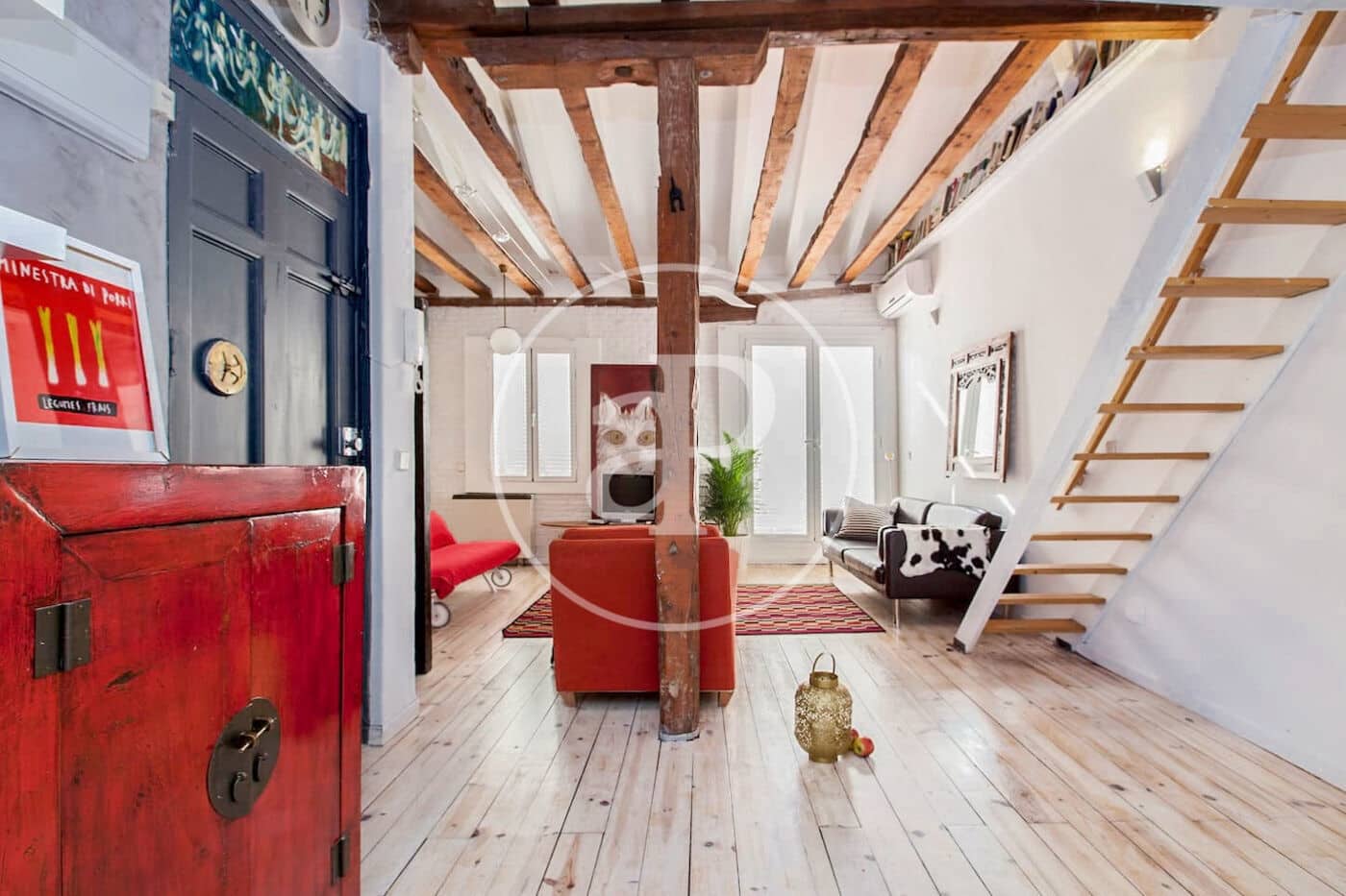 1 sypialnia Penthouse do wynajęcia w Miasto Madryt - 2 200 € (Ref: 9396008)