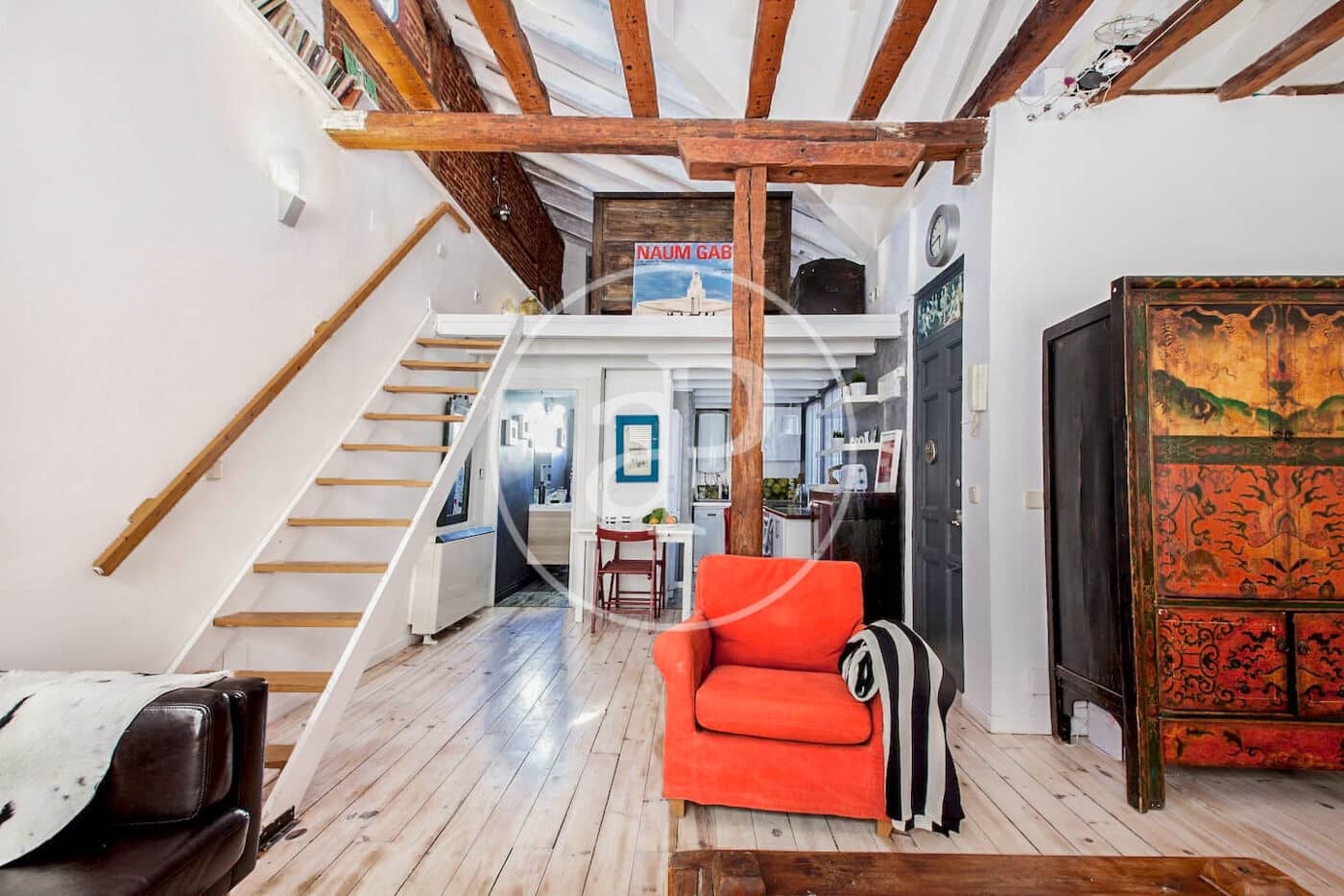 1 sypialnia Penthouse do wynajęcia w Miasto Madryt - 2 200 € (Ref: 9396008)