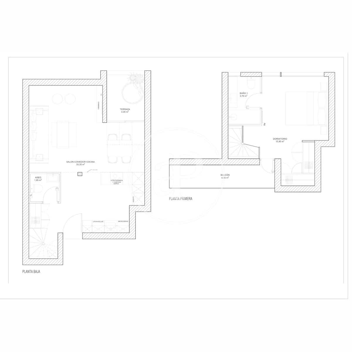 1 Zimmer Apartment zu verkaufen in Madrid Stadt - 1.060.000 € (Ref: 9398494)