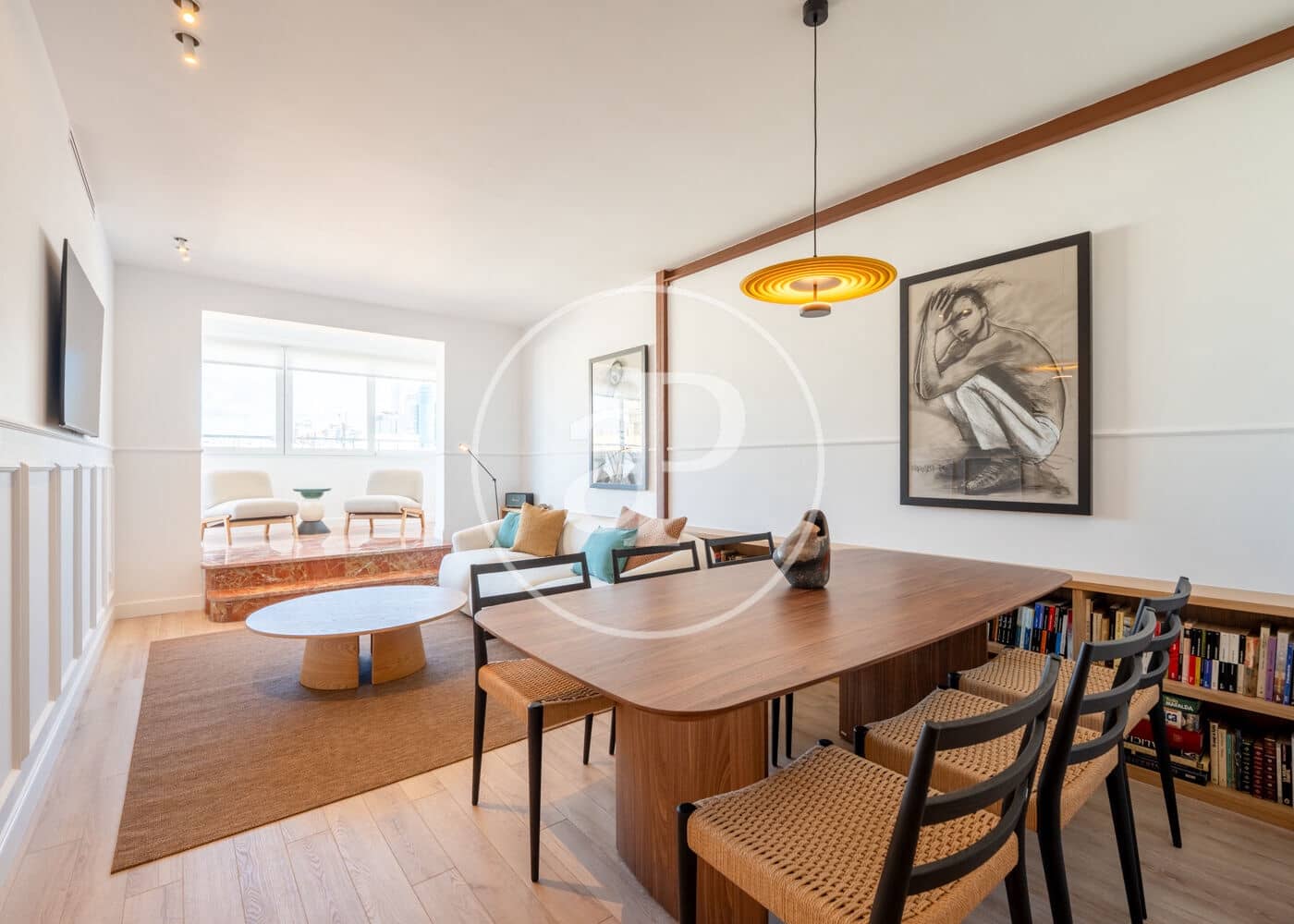 3 soveværelse Lejlighed til leje i Madrid by - € 4.500 (Ref: 9398500)