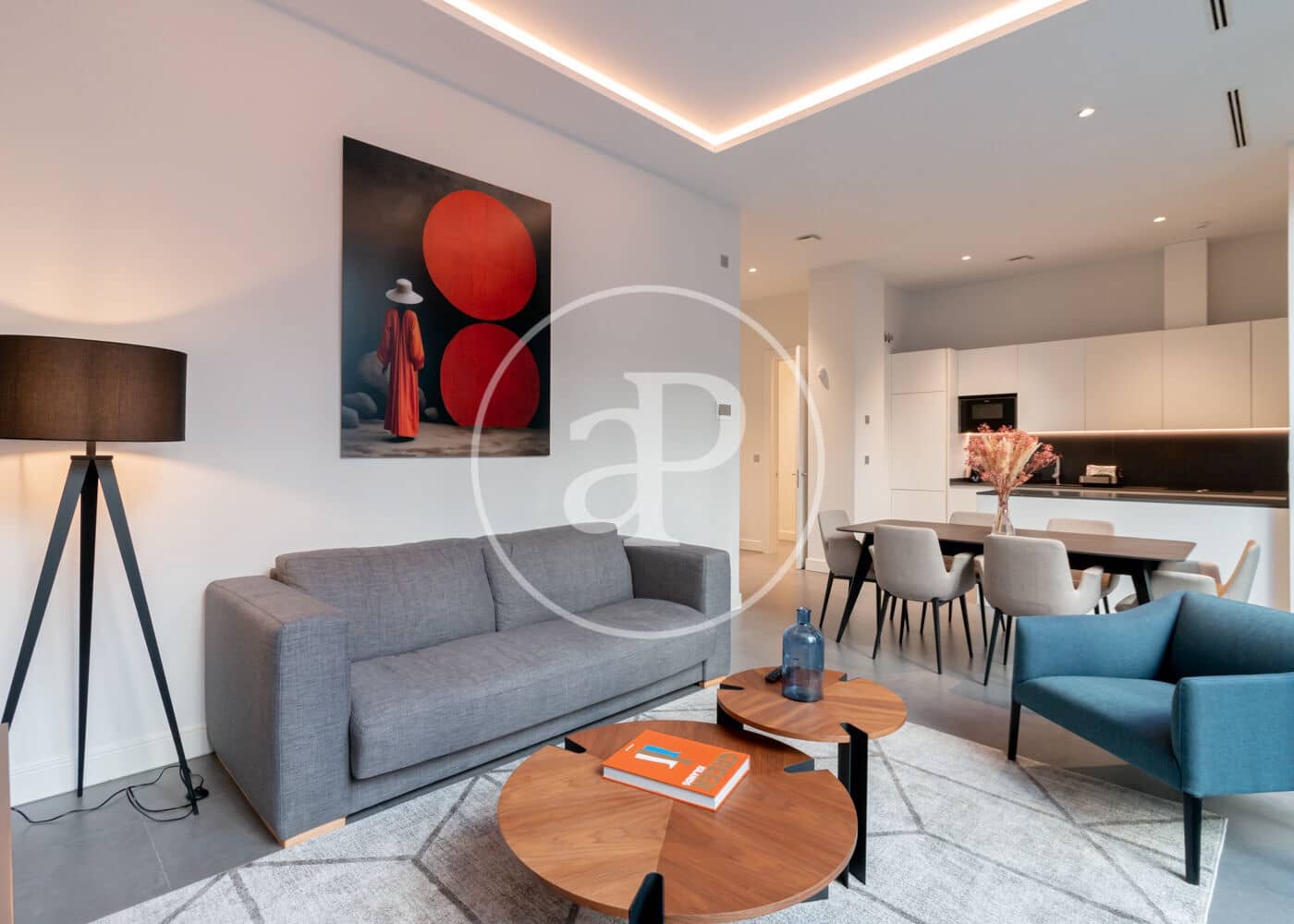 2 soveværelse Lejlighed til leje i Madrid by - € 7.200 (Ref: 9403406)