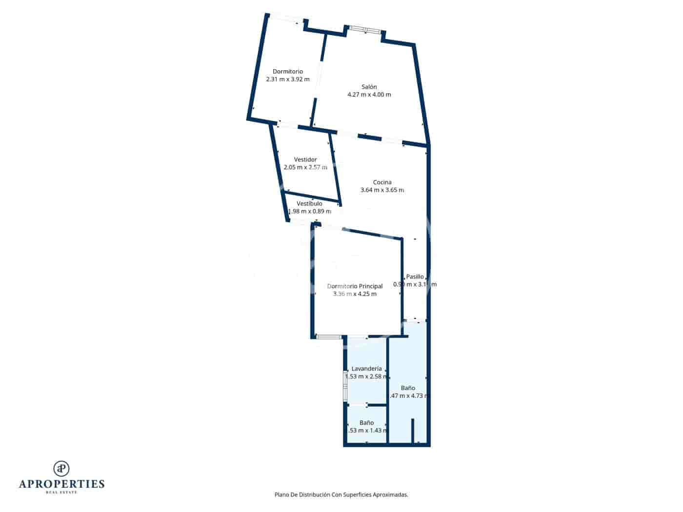 2 soveværelse Lejlighed til salg i Madrid by - € 630.000 (Ref: 9406882)