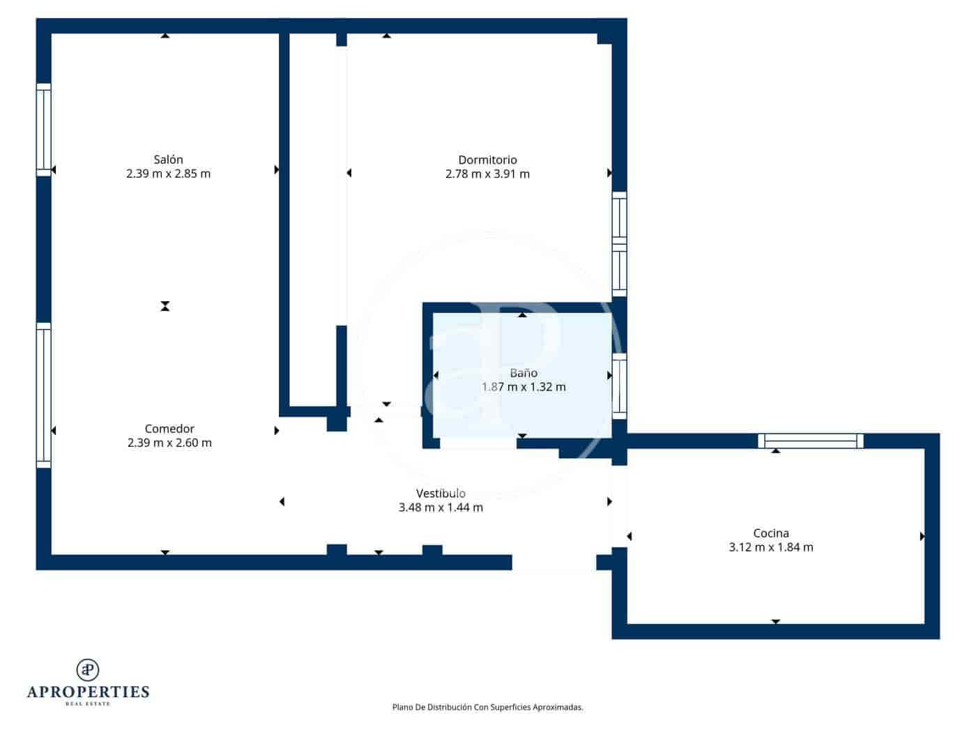 1 bedroom Apartment for rent in Madrid city - € 1,350 (Ref: 9410974)