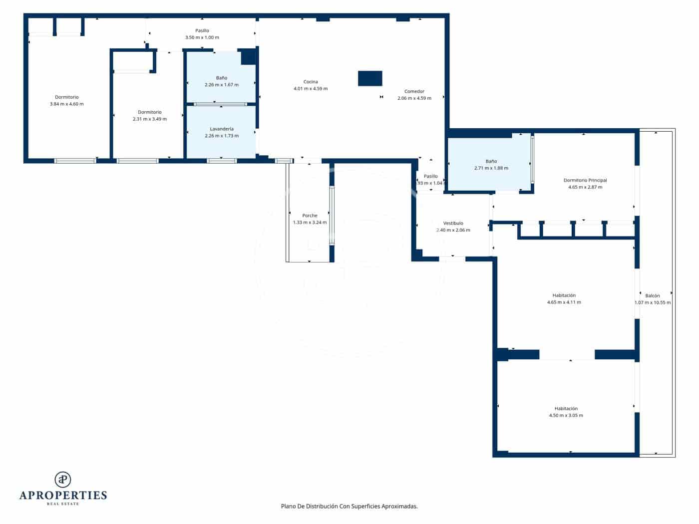 3 camera da letto Appartamento in vendita in Madrid citta - 1.150.000 € (Rif: 9414107)