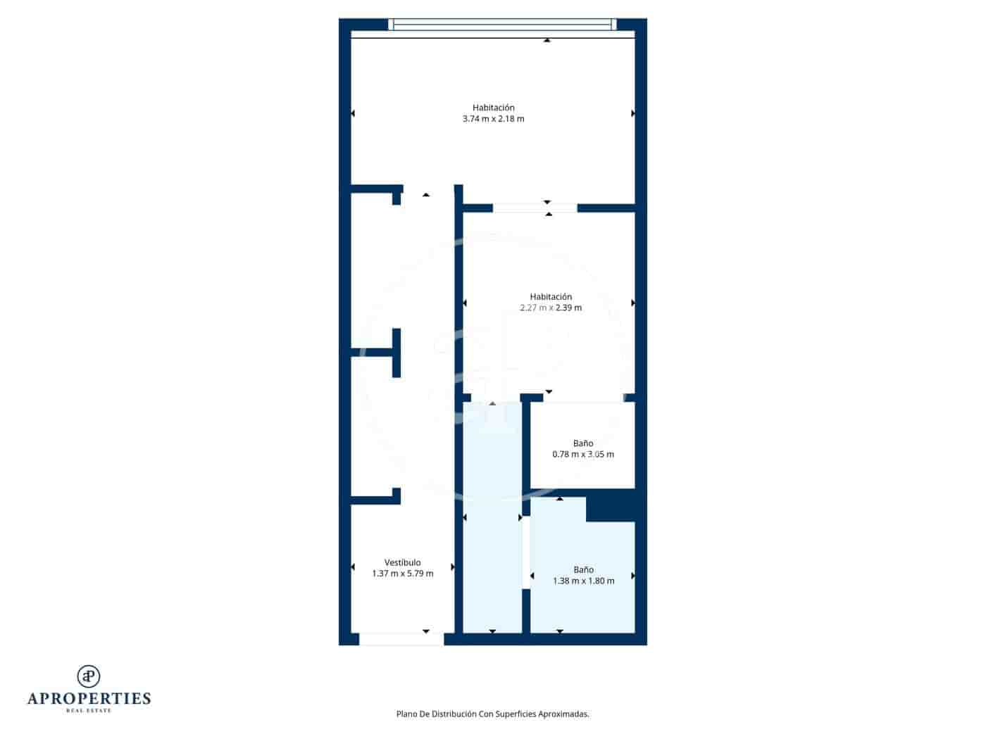 1 soveværelse Lejlighed til leje i Madrid by med swimmingpool - € 1.400 (Ref: 9414110)