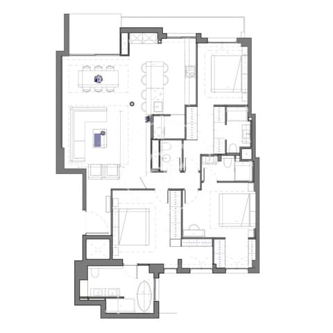 3 camera da letto Appartamento in vendita in Goya, Madrid città con piscina - 2.350.000 € (Rif: 9414113)