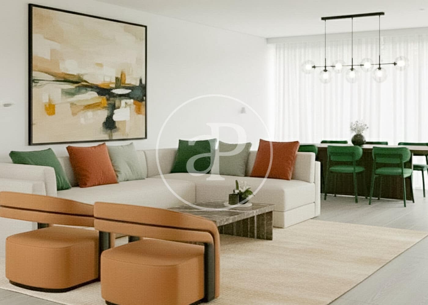 3 camera da letto Appartamento in vendita in Madrid citta con piscina - 2.350.000 € (Rif: 9414113)