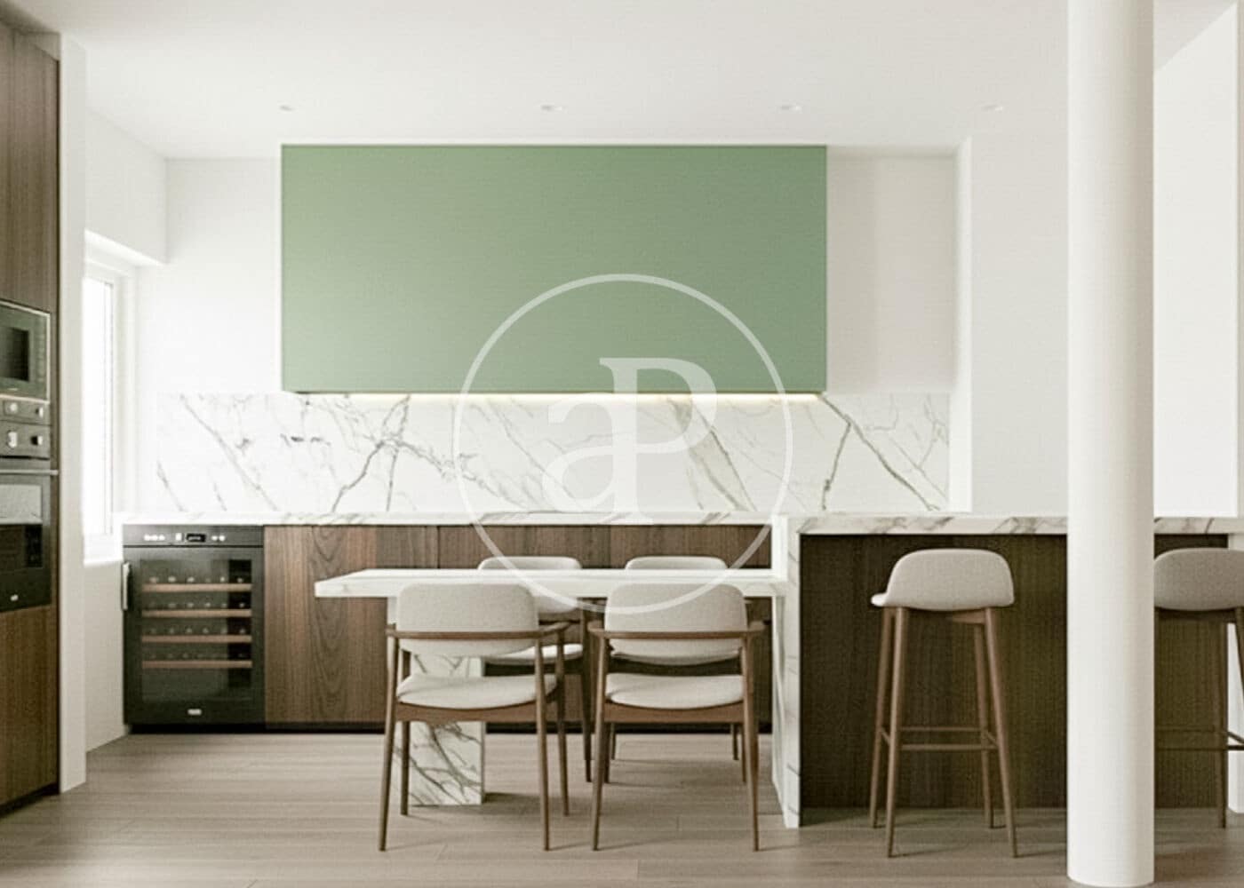 3 camera da letto Appartamento in vendita in Madrid citta con piscina - 2.350.000 € (Rif: 9414113)