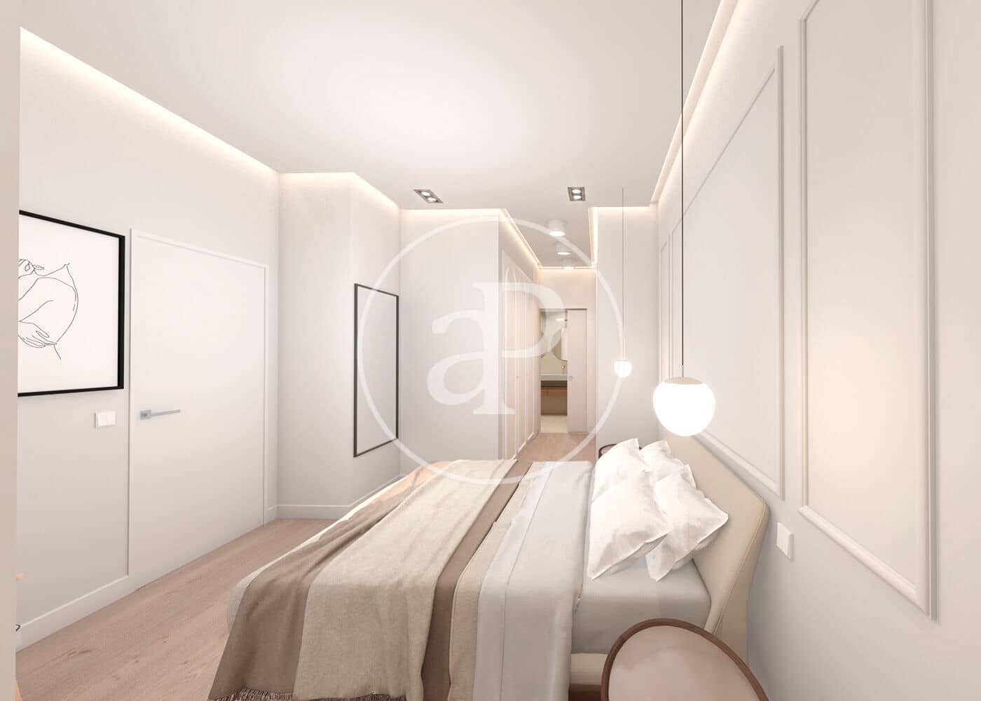 3 soveværelse Lejlighed til salg i Madrid by - € 1.590.000 (Ref: 9415945)